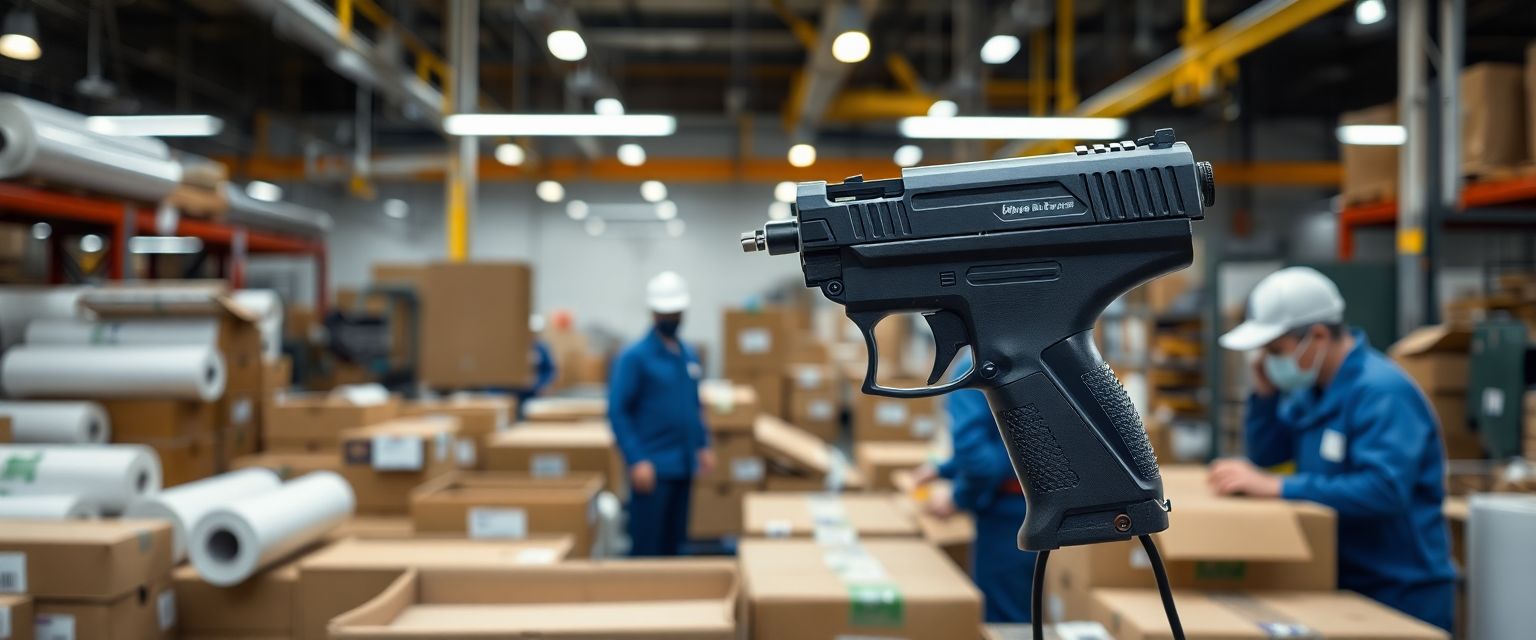Pistola de Retractilar