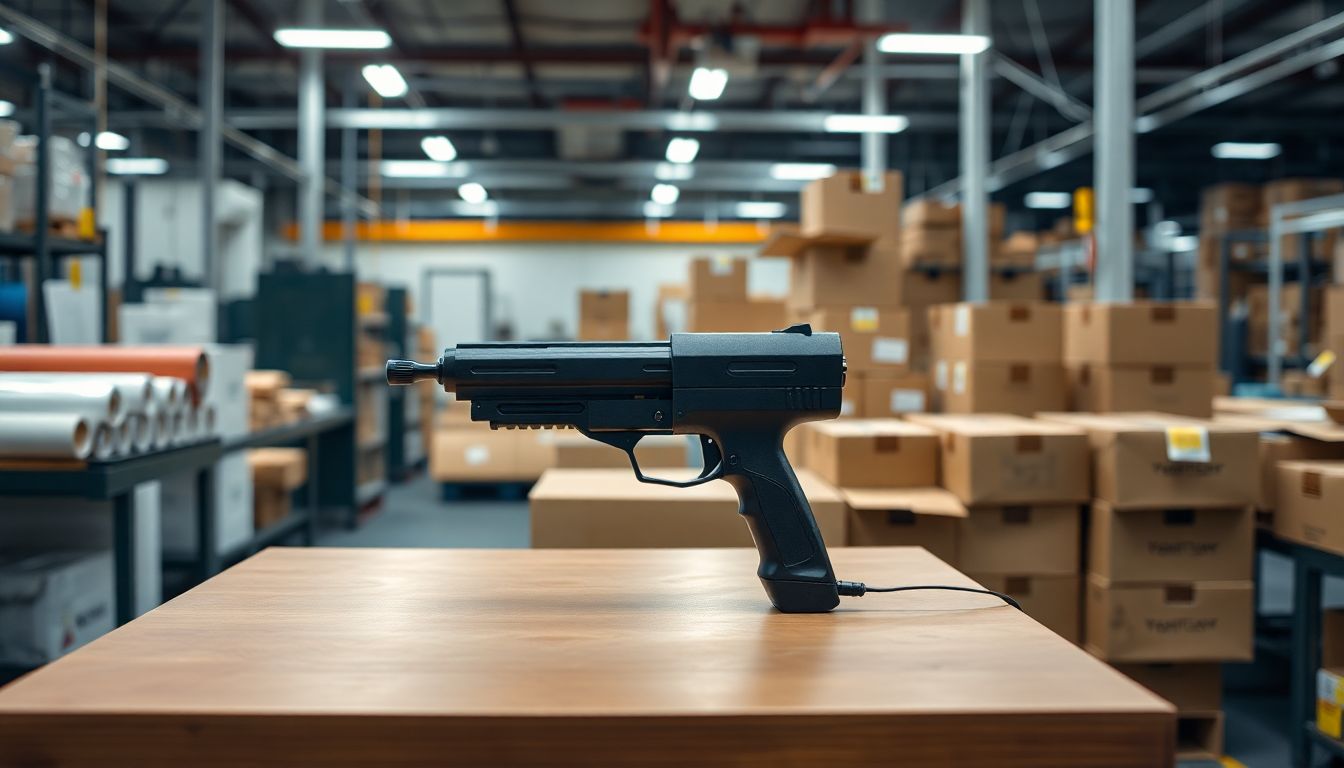 Pistola de Retractilar