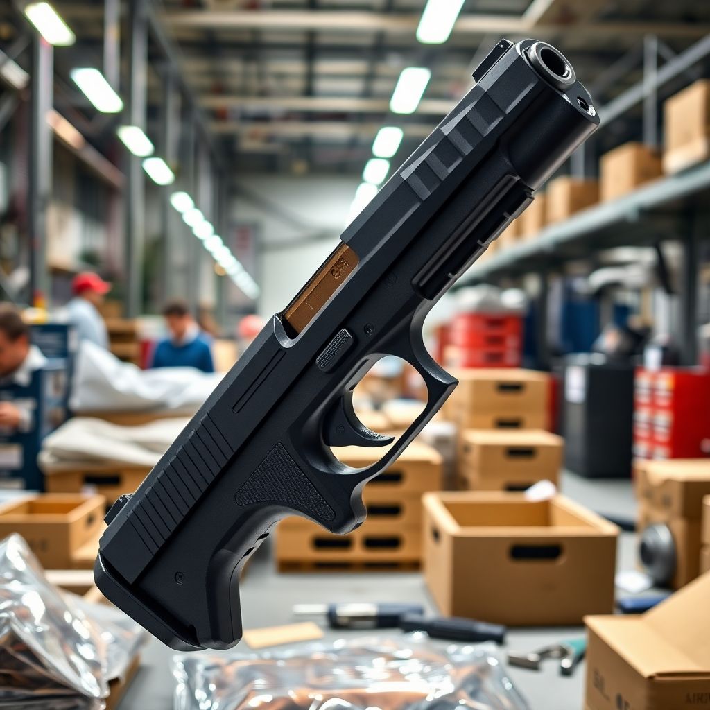 Pistola Retractiladora