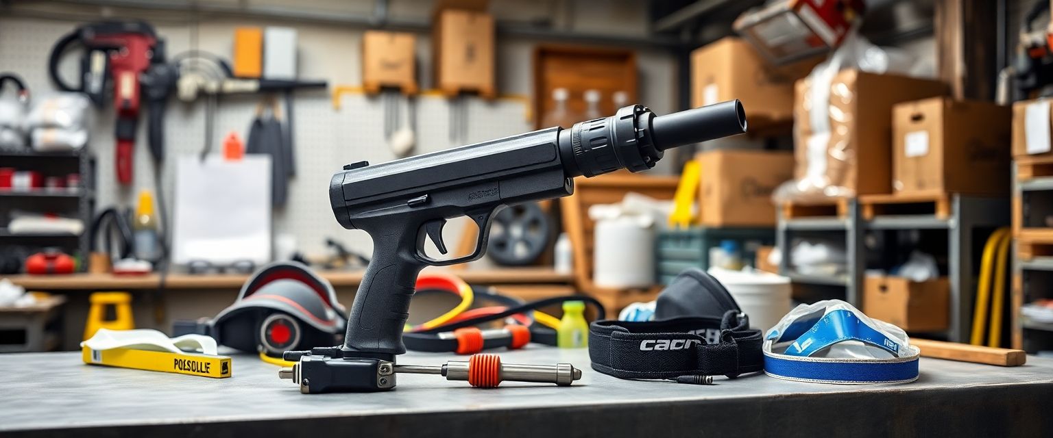 Pistola Retractilar Propano